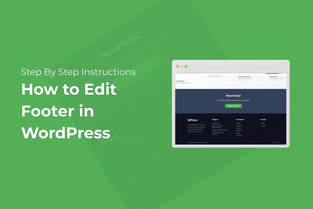 How to Edit Footer in WordPress |