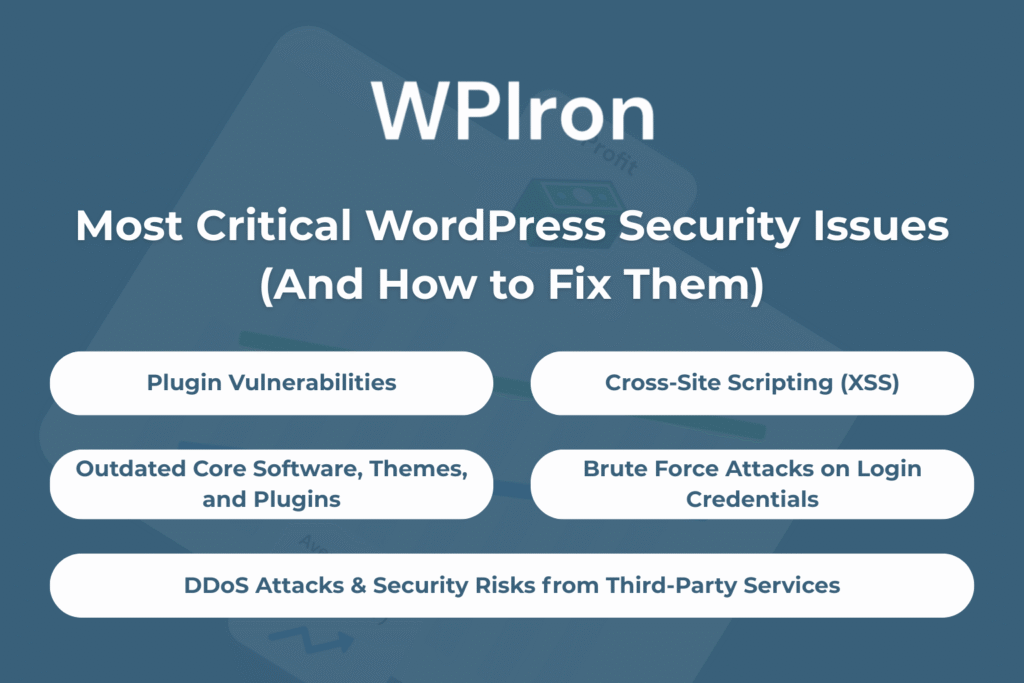 Common WordPress Security Issues Every Site Owner Must Know - WPIron